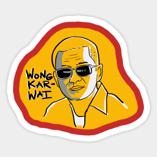 Won Kar-Wai Sticker